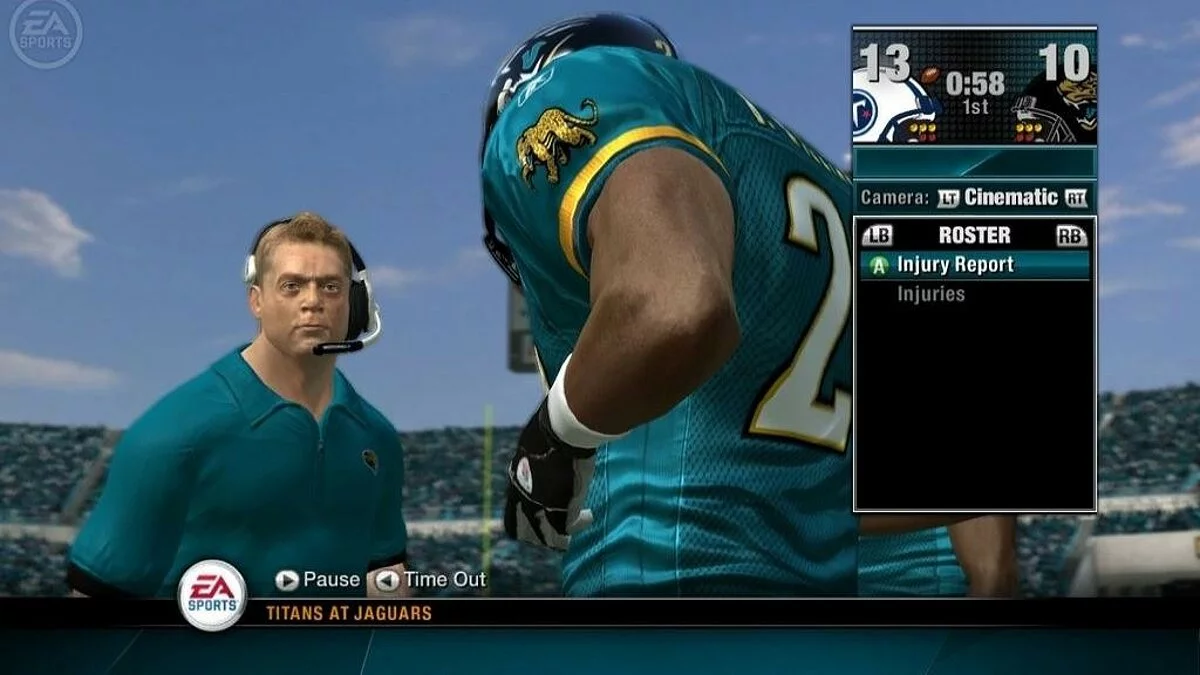 Скриншот из игры NFL Head Coach 09 - 18