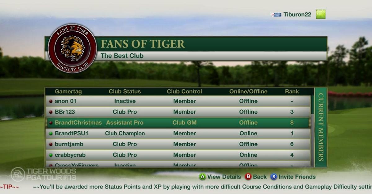 Скриншот из игры Tiger Woods PGA Tour 13 - 88
