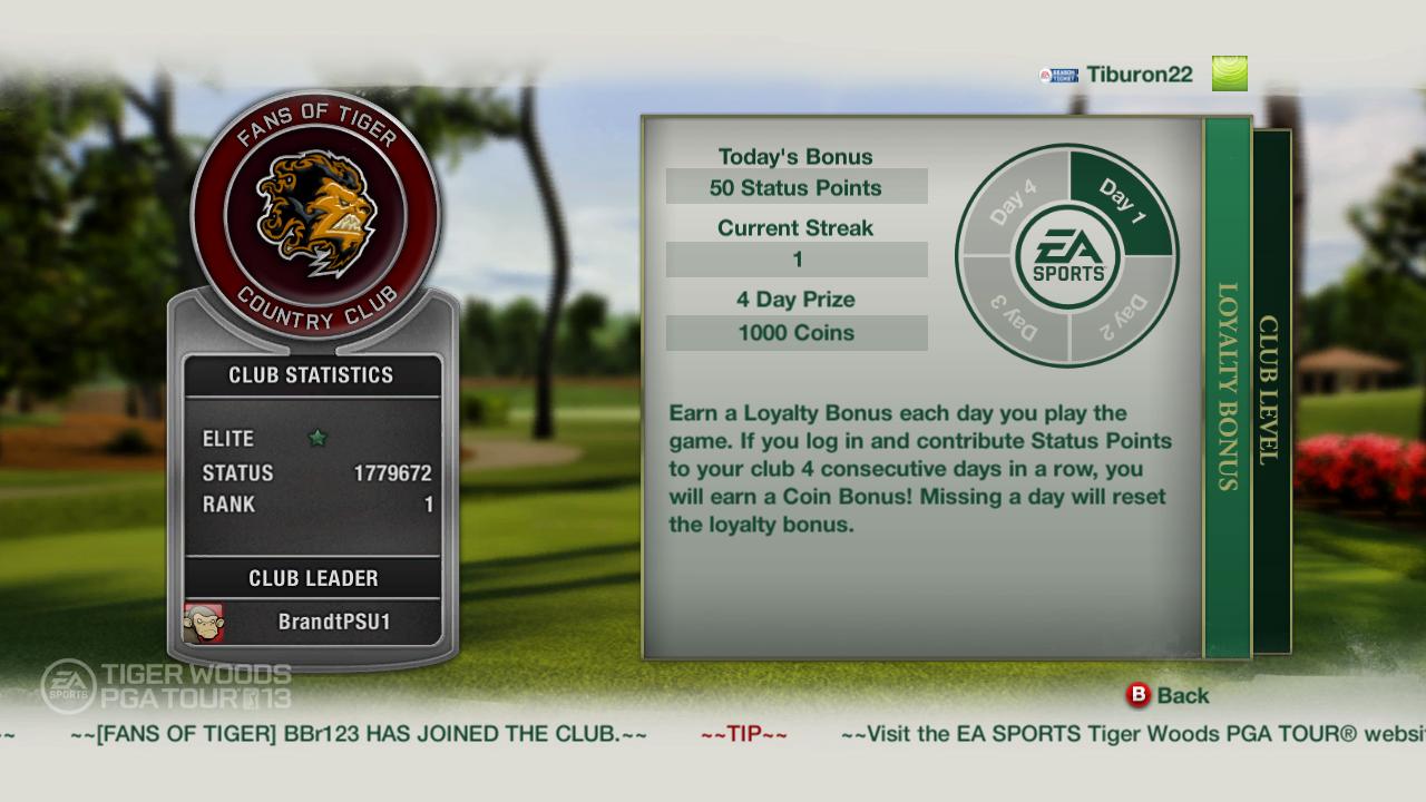 Скриншот из игры Tiger Woods PGA Tour 13 - 85