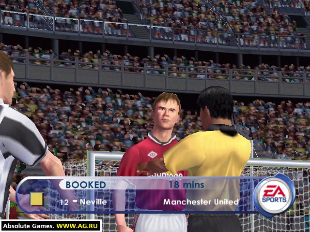 Скриншот из игры FIFA 2001 - 19
