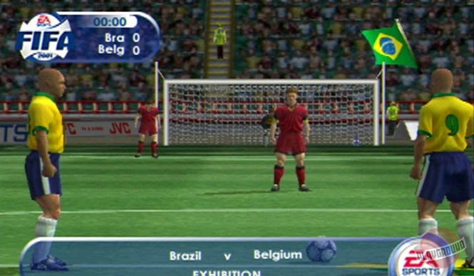 Скриншот из игры FIFA 2001 - 2