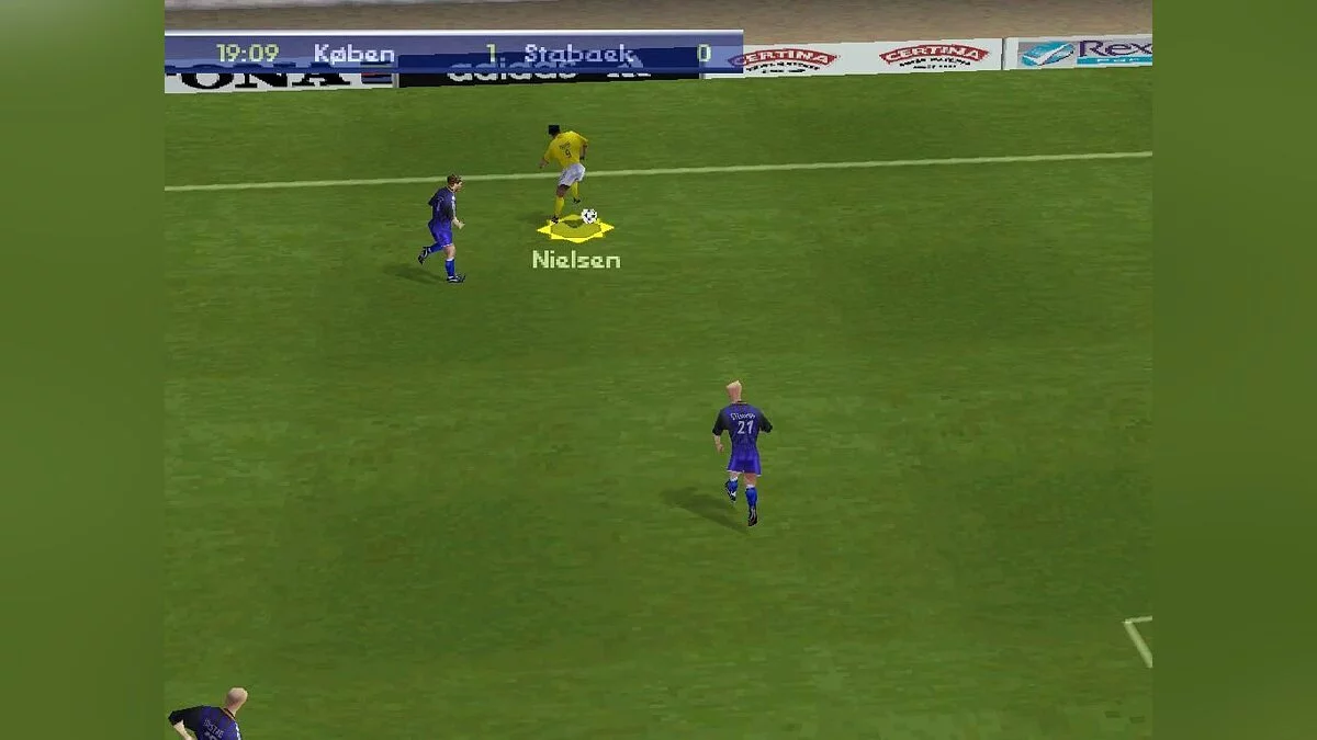 Скриншот из игры FIFA 2001 - 21