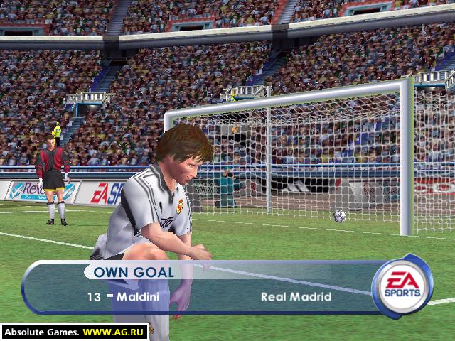 Скриншот из игры FIFA 2001 - 25