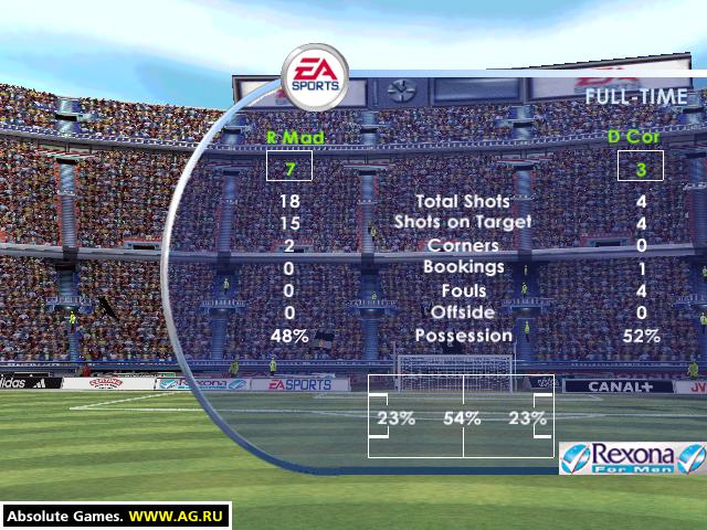 Скриншот из игры FIFA 2001 - 39