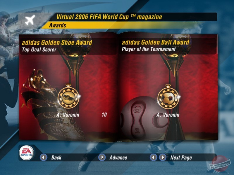 Скриншот из игры FIFA World Cup 2006 - 2
