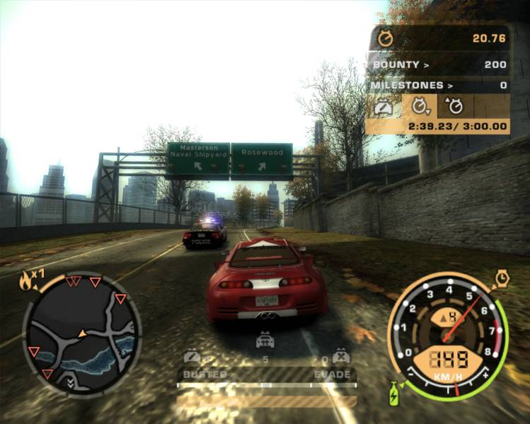 Скриншот из игры Need for Speed: Most Wanted (2005) - 85