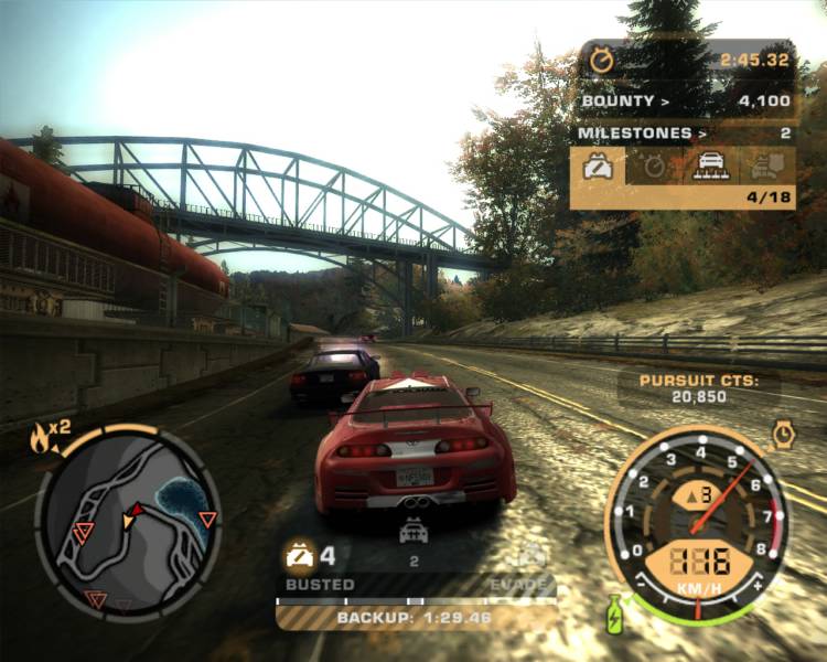 Скриншот из игры Need for Speed: Most Wanted (2005) - 9