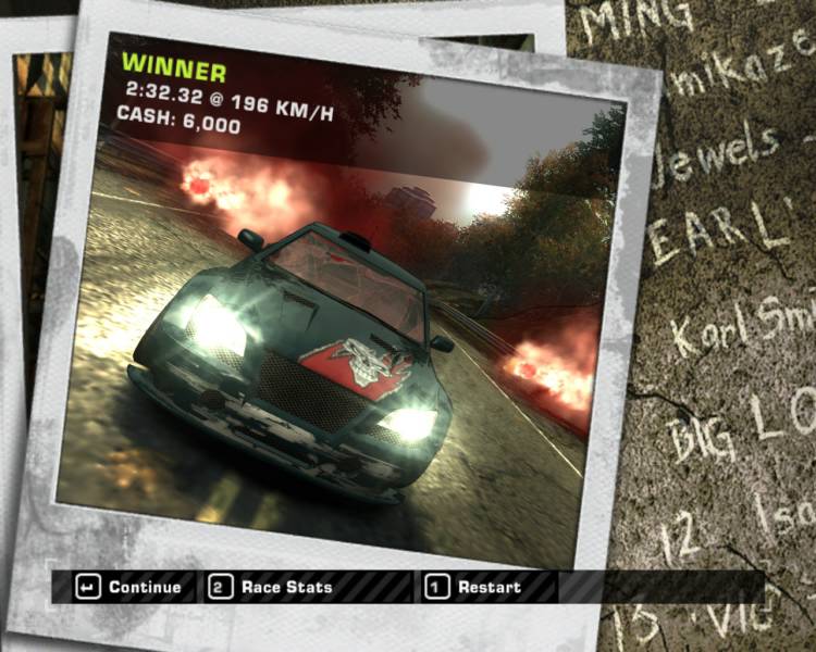 Скриншот из игры Need for Speed: Most Wanted (2005) - 136