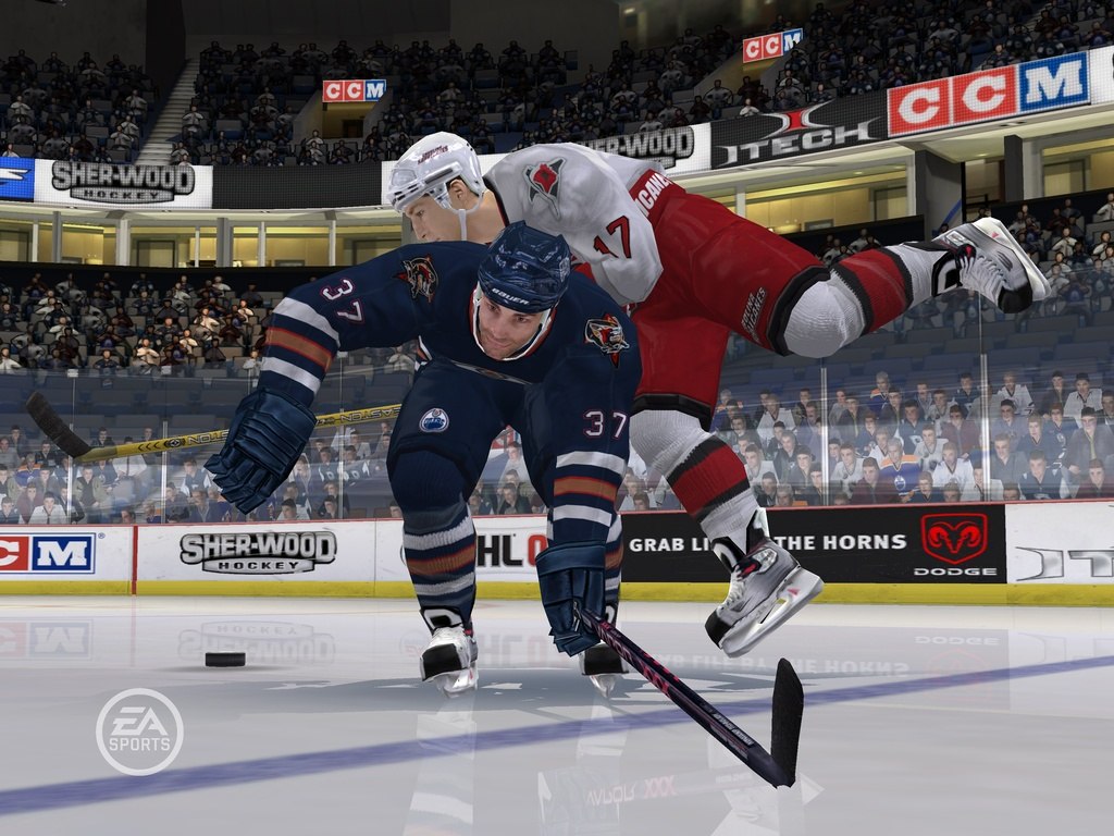Скриншот из игры NHL 07 - 34