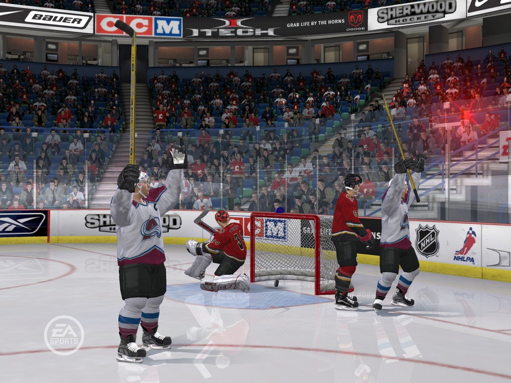 Скриншот из игры NHL 07 - 10