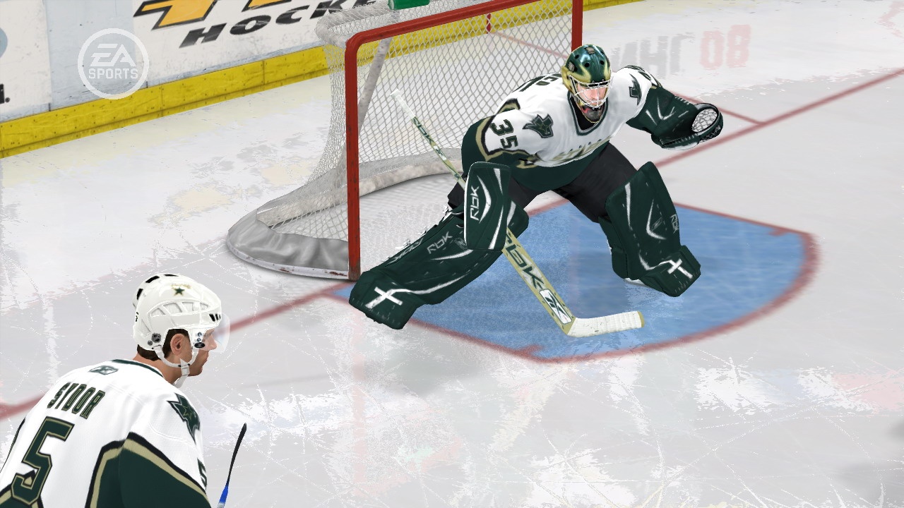 Скриншот из игры NHL 08 - 25
