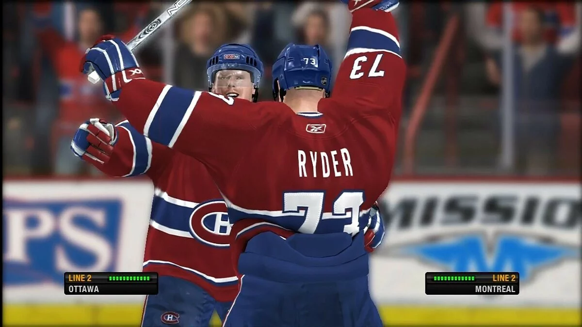 Скриншот из игры NHL 08 - 20