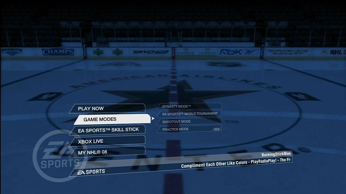 Скриншот из игры NHL 08 - 24