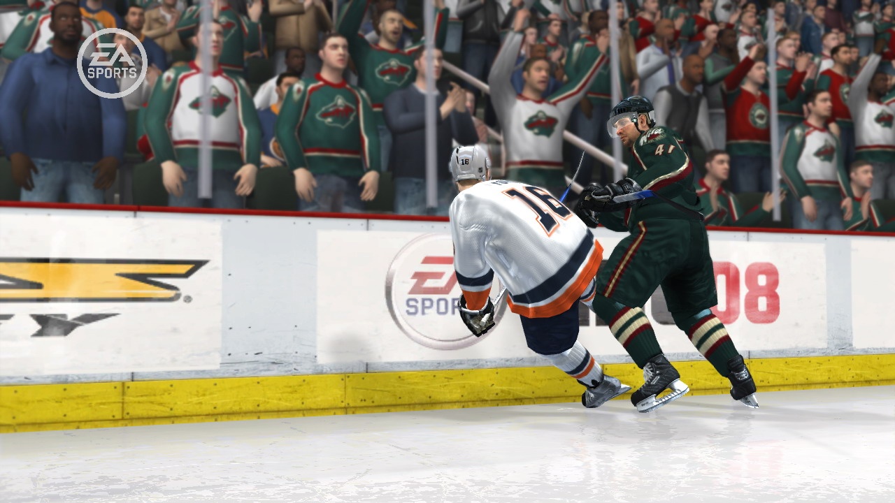 Скриншот из игры NHL 08 - 15