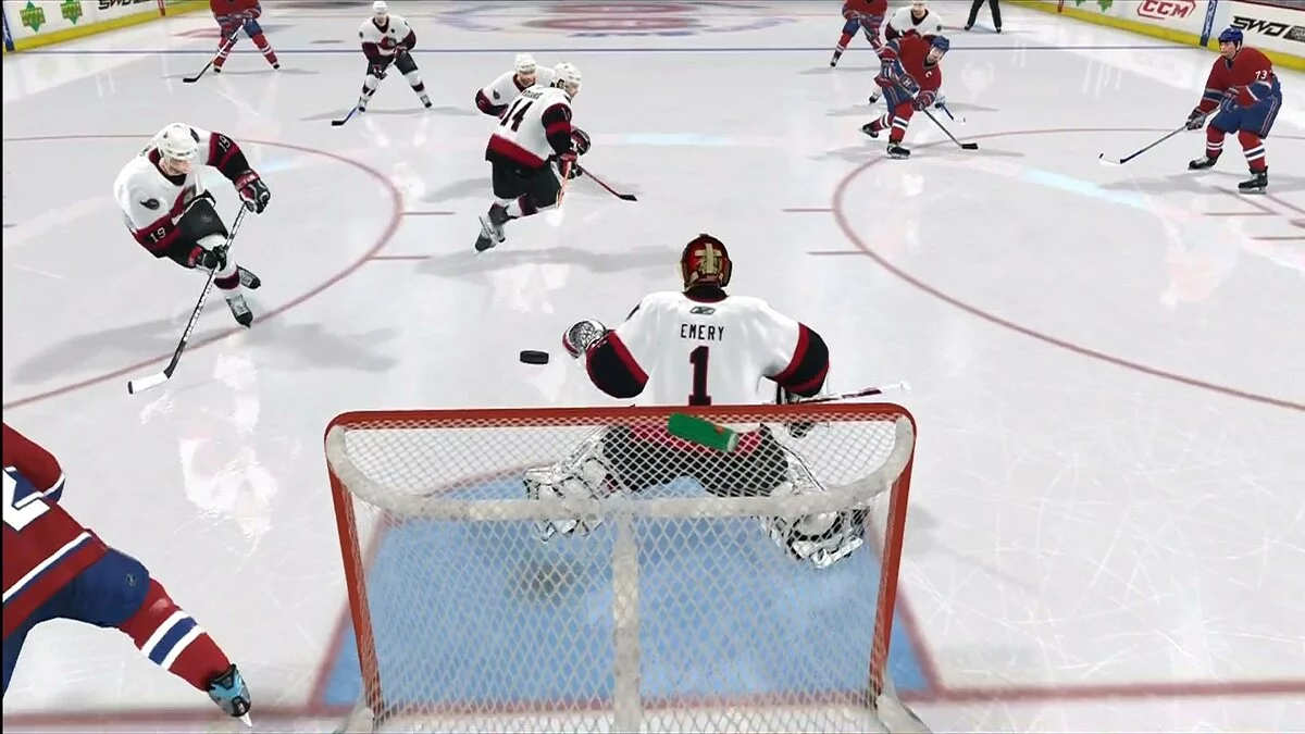 Скриншот из игры NHL 08 - 16