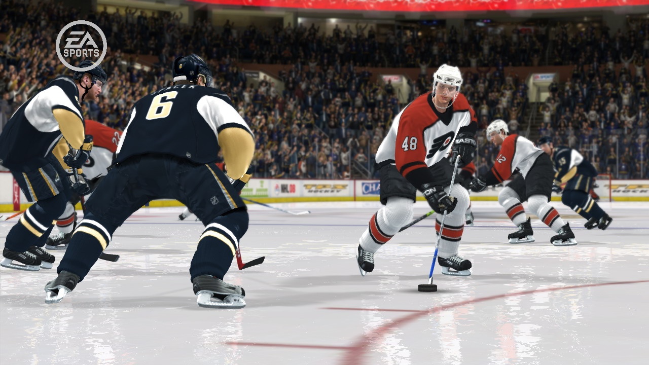 Скриншот из игры NHL 08 - 14