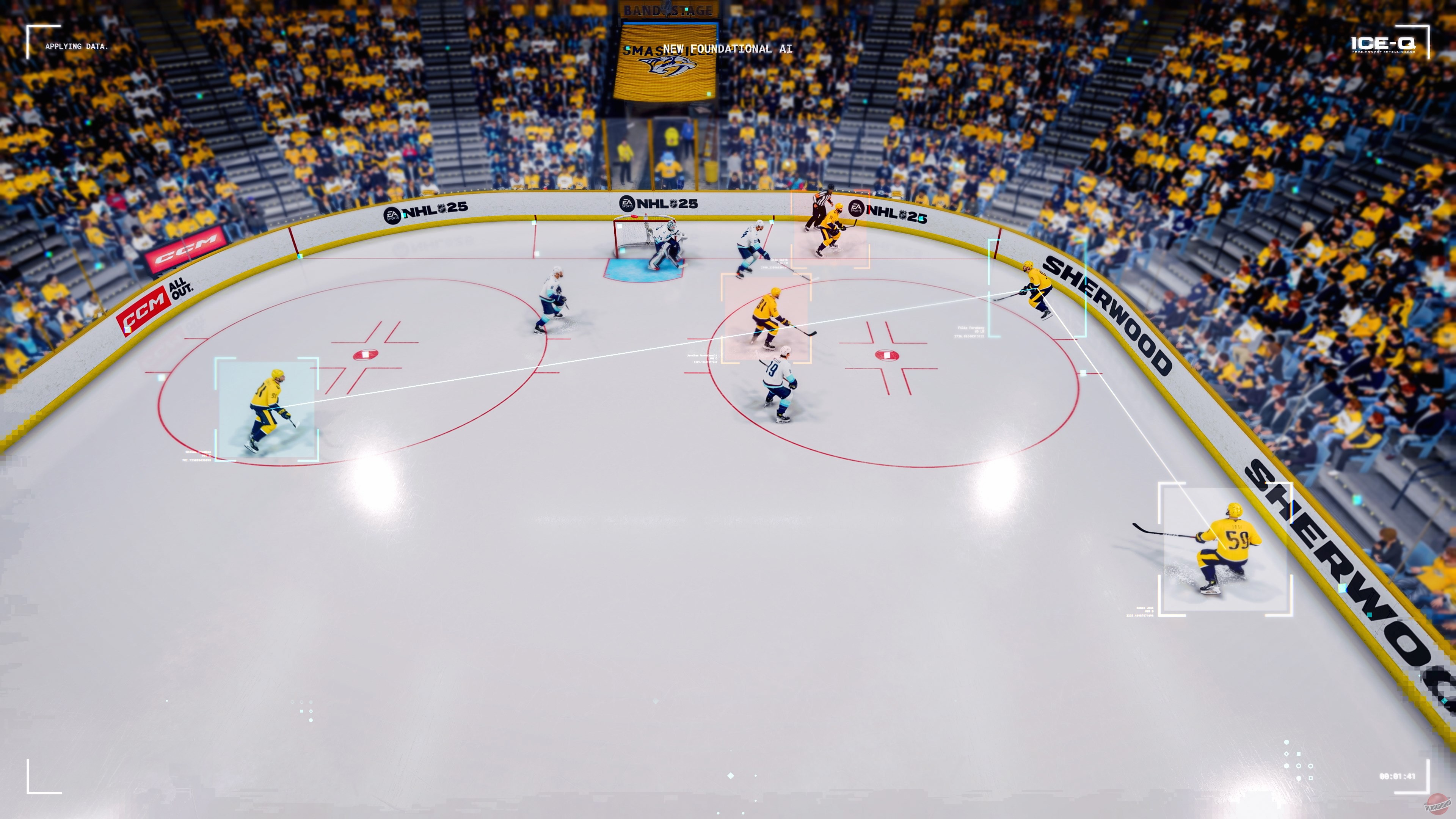 Скриншот из игры NHL 25 - 3