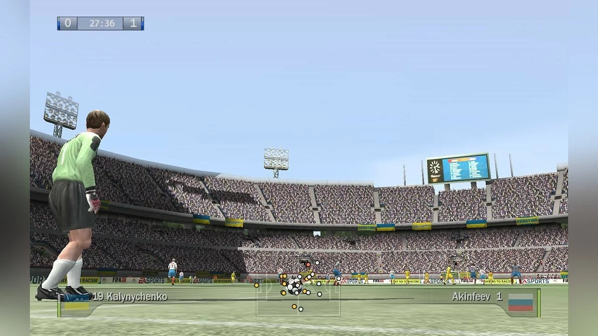 Скриншот из игры FIFA Soccer 08 - 8