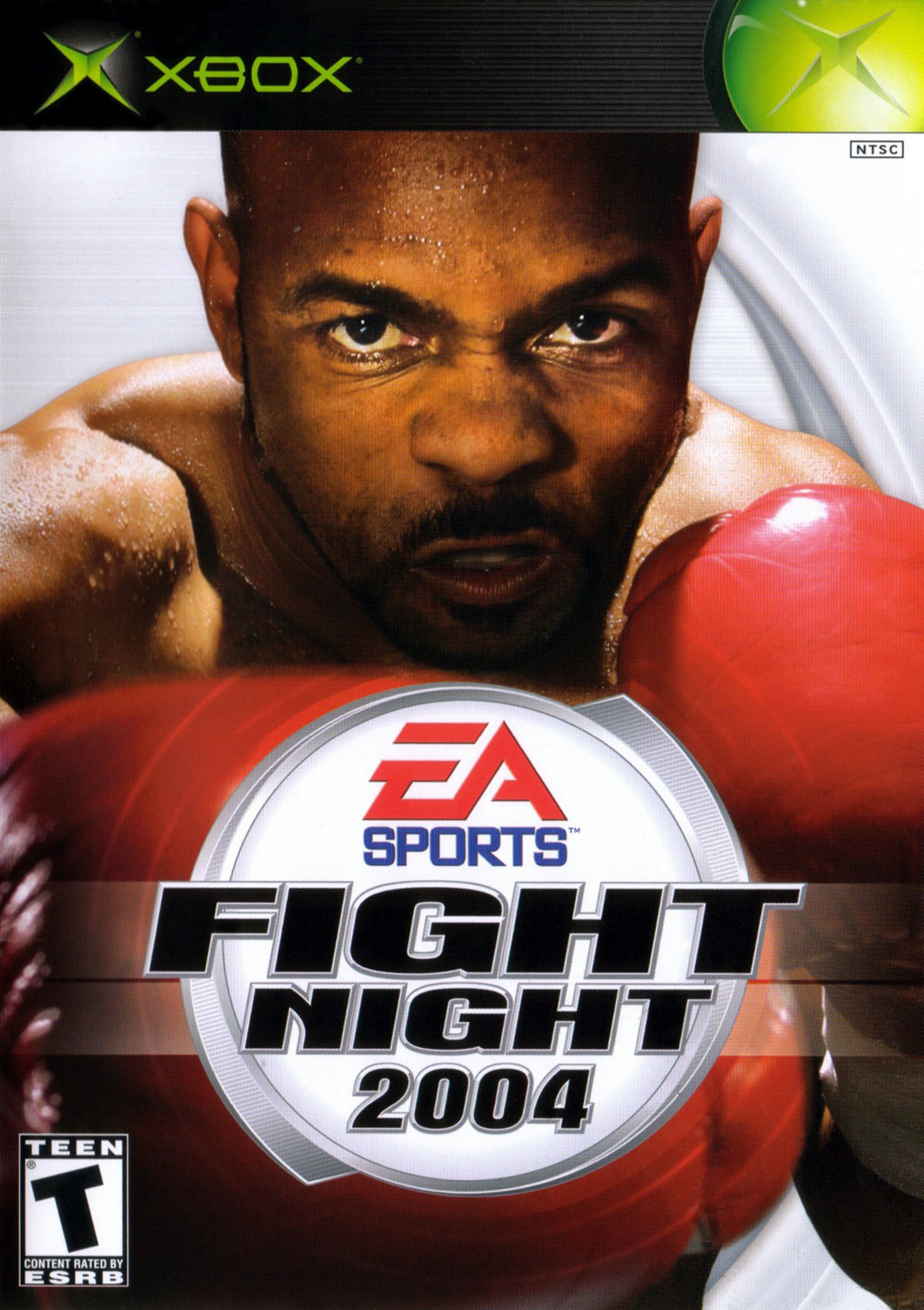 Обложка игры Fight Night 2004