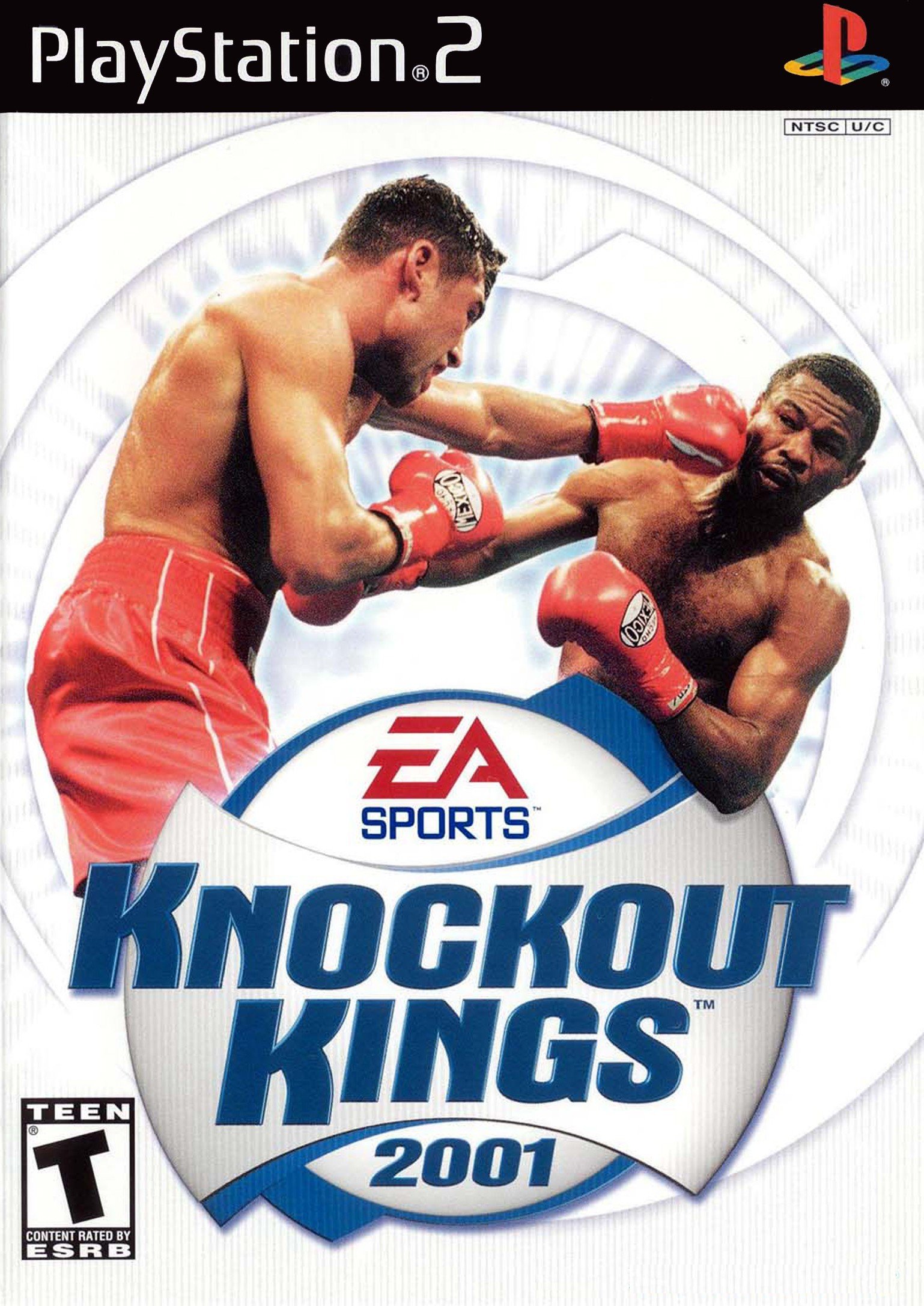 Обложка игры Knockout Kings 2001