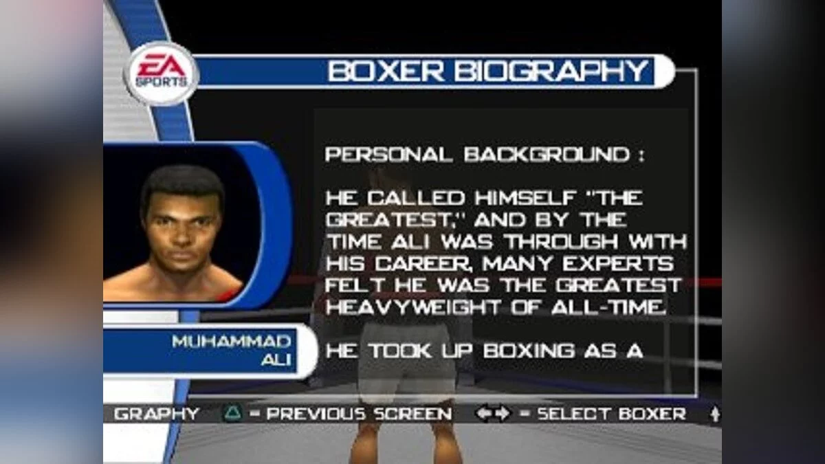 Скриншот из игры Knockout Kings 2001 - 6