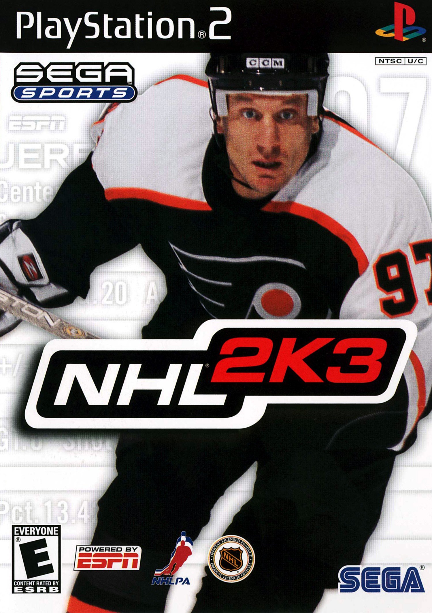 Обложка игры NHL 2K3