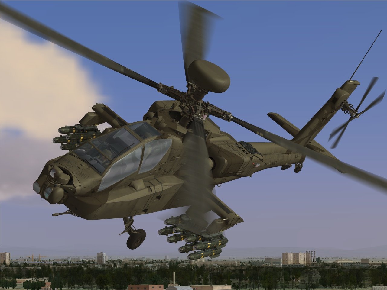 Скриншот из игры Ка-50 "Черная акула" - 4