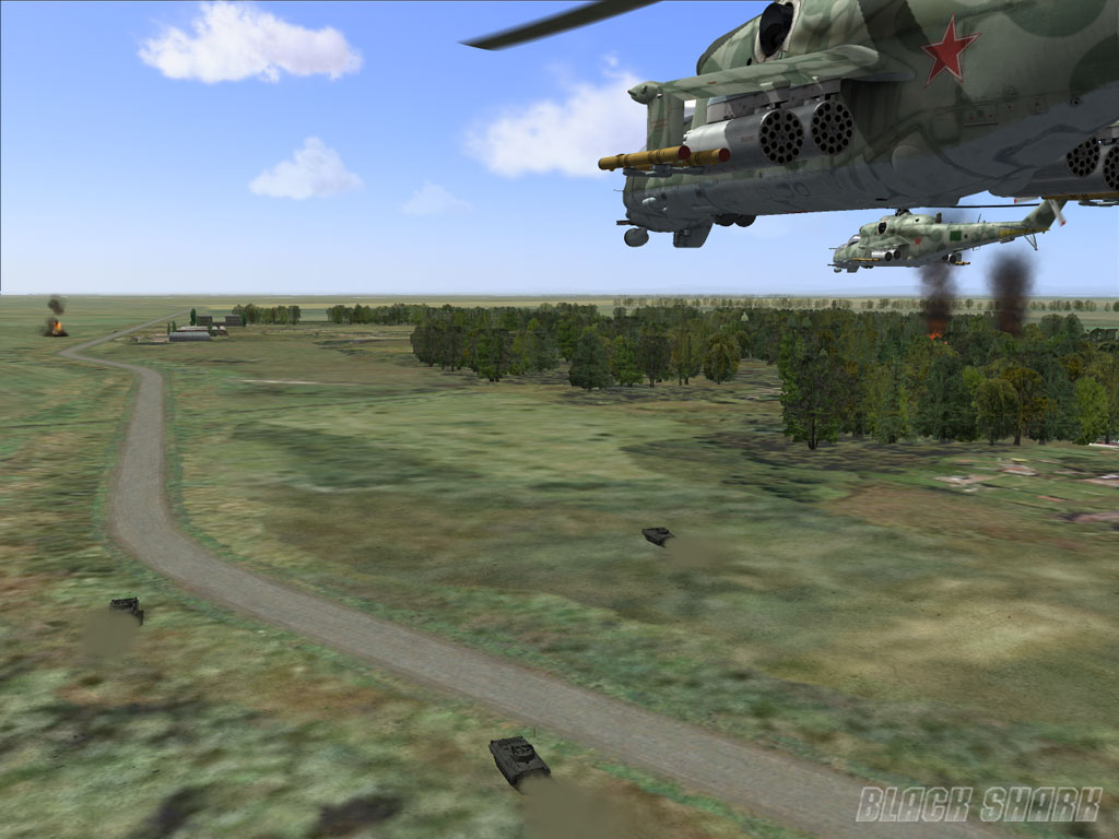 Скриншот из игры Ка-50 "Черная акула" - 105