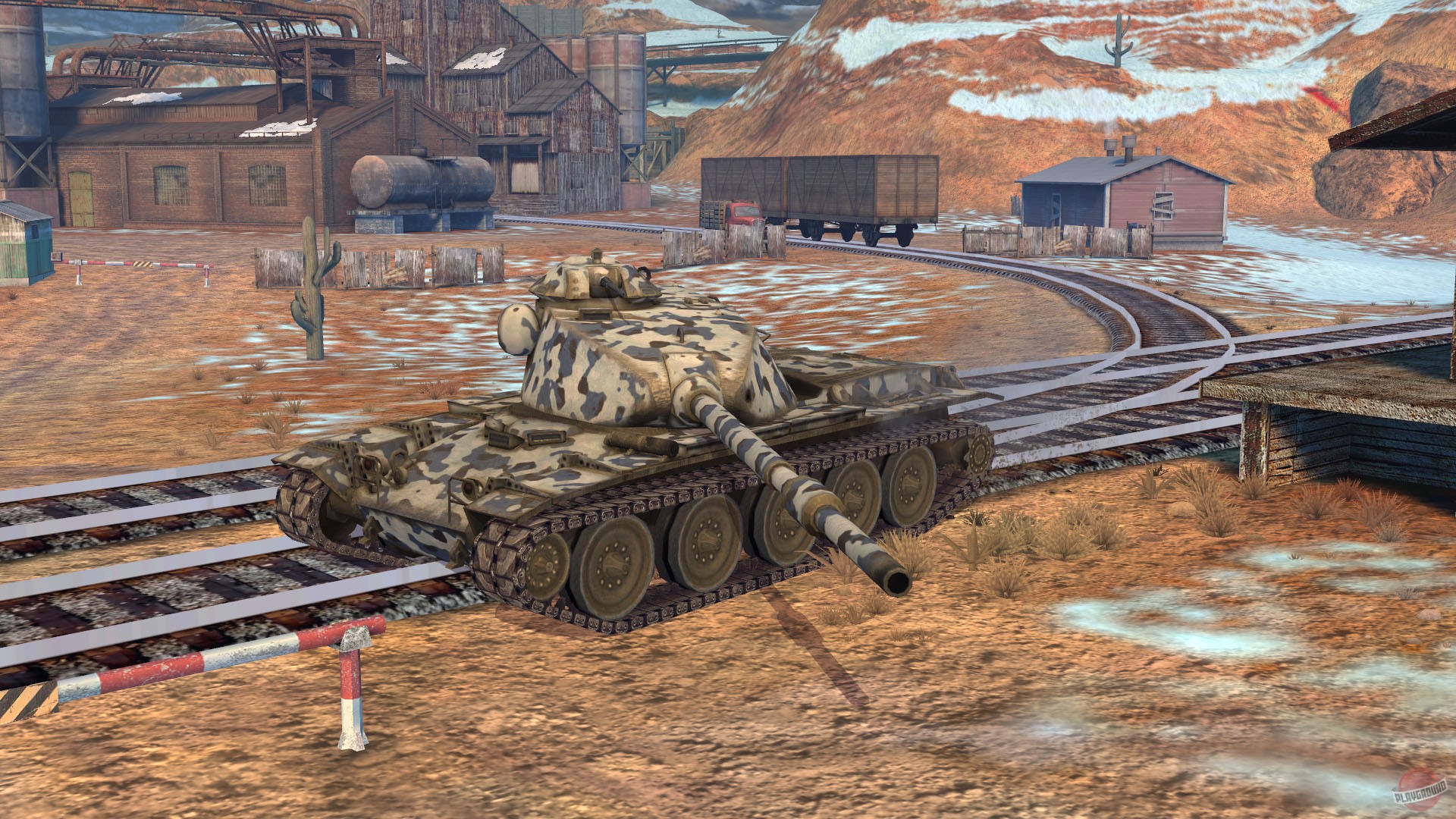 Скриншот из игры Tanks Blitz - 1