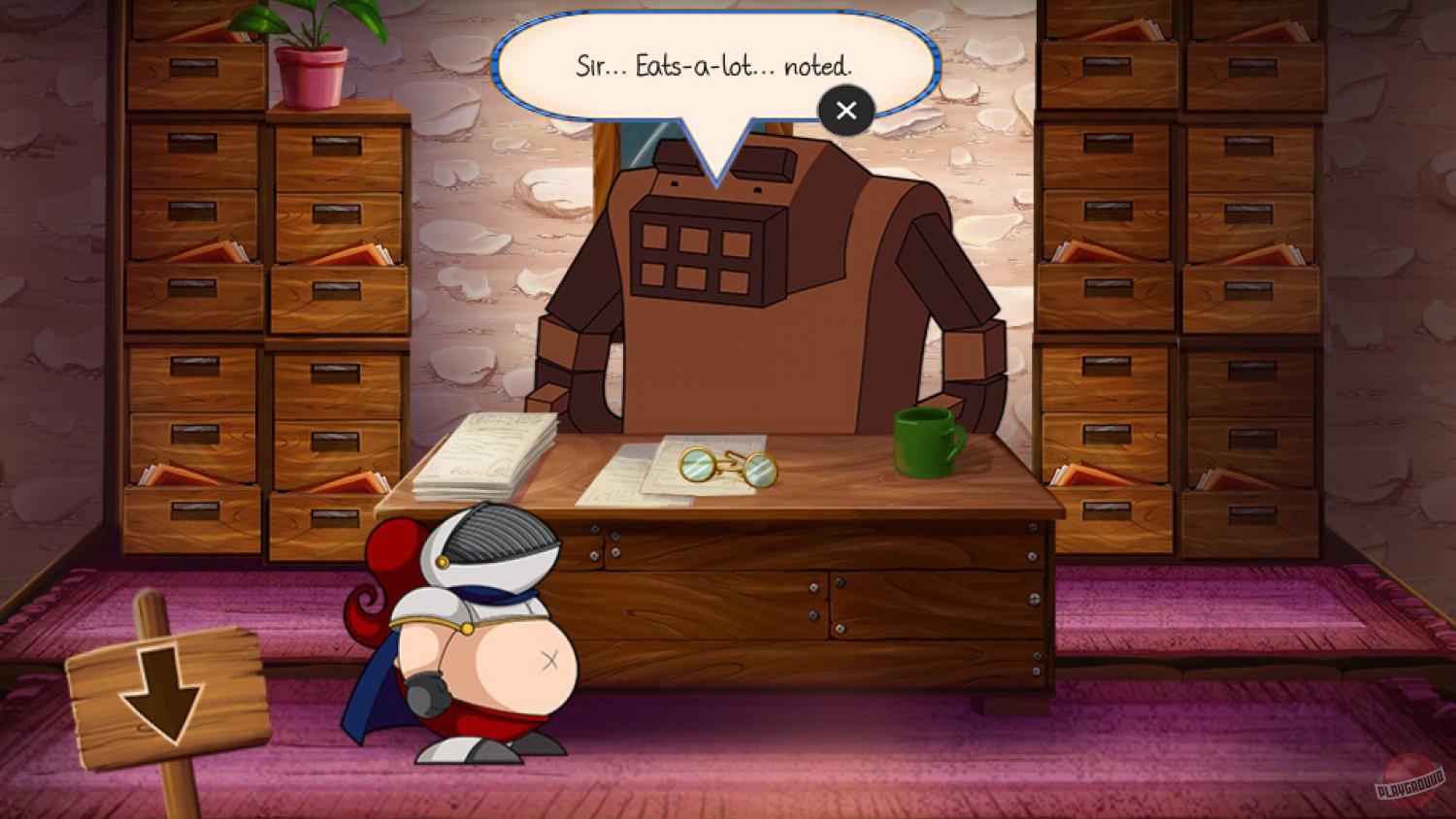 Скриншот из игры Sir Eatsalot - 2