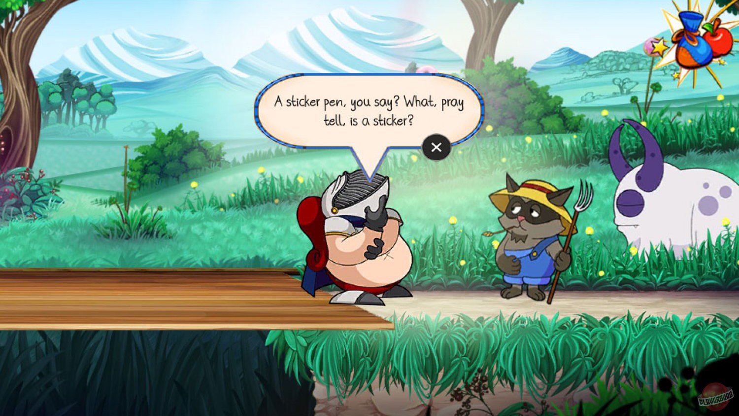 Скриншот из игры Sir Eatsalot - 18