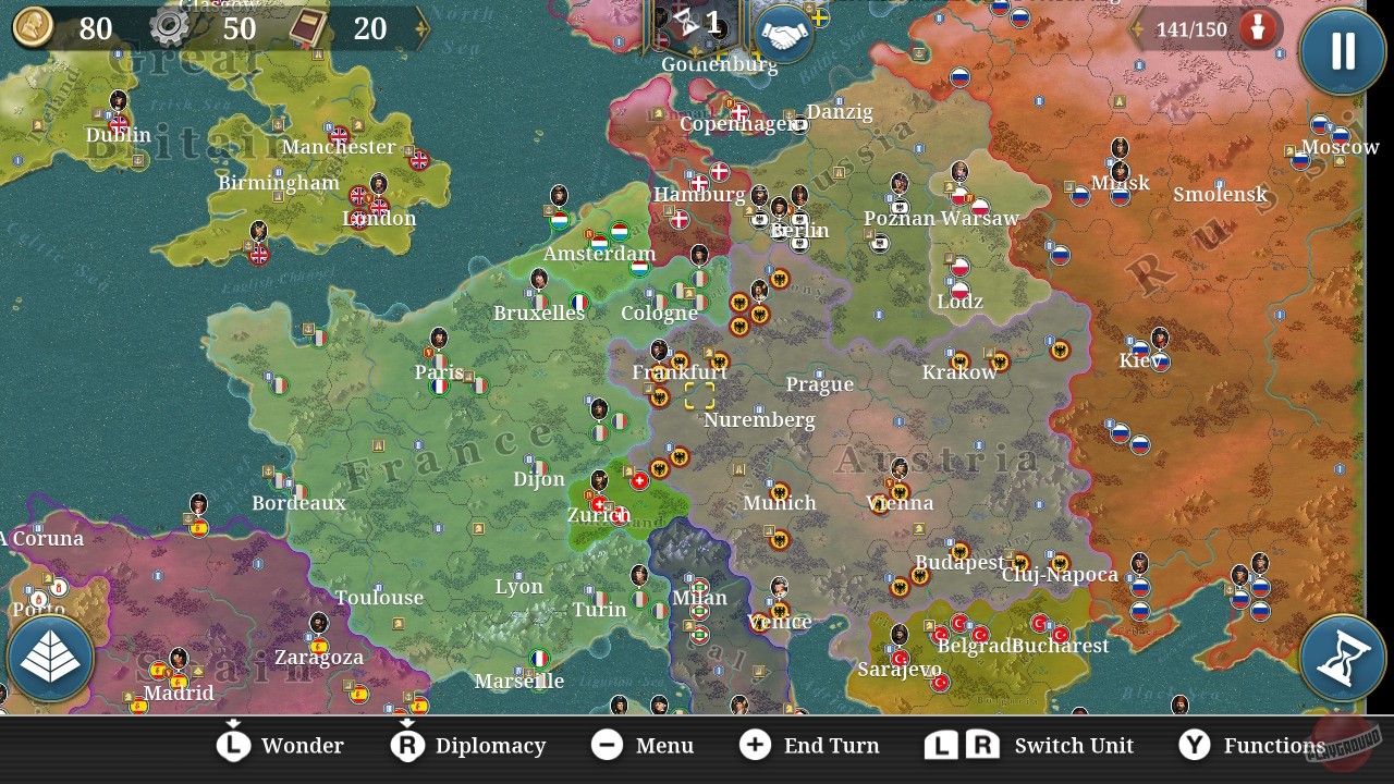 Скриншот из игры European Conqueror X - 5