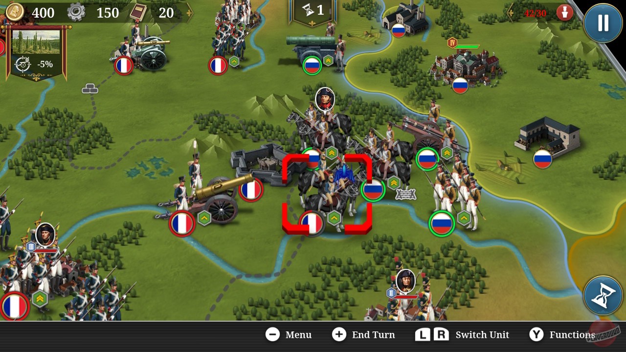 Скриншот из игры European Conqueror X - 3