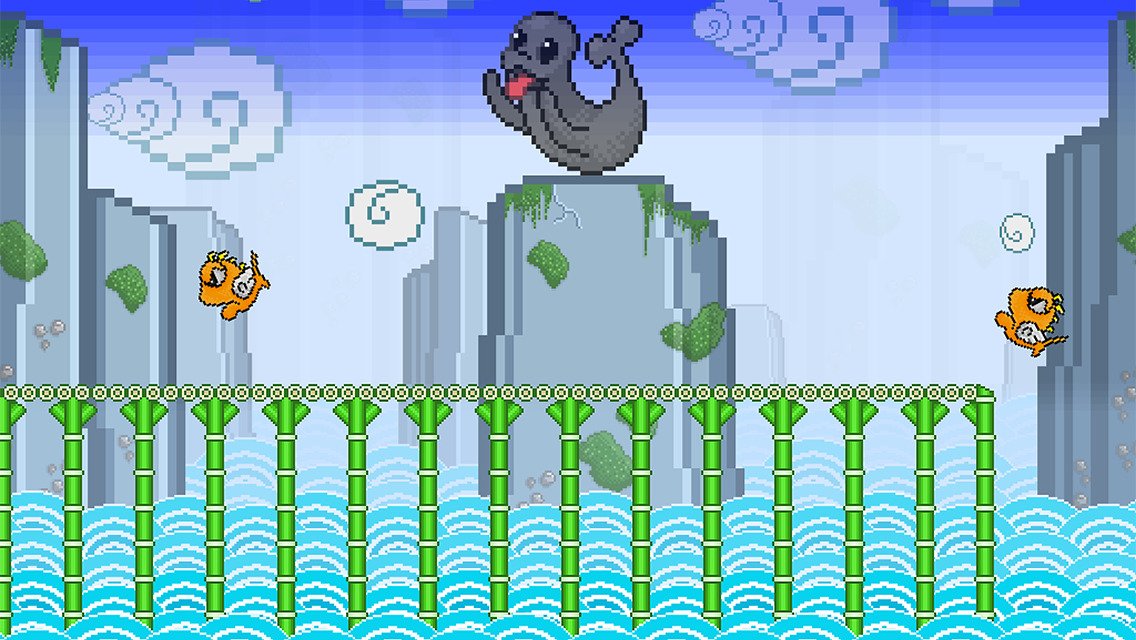 Скриншот из игры Big Head Gunner - 1