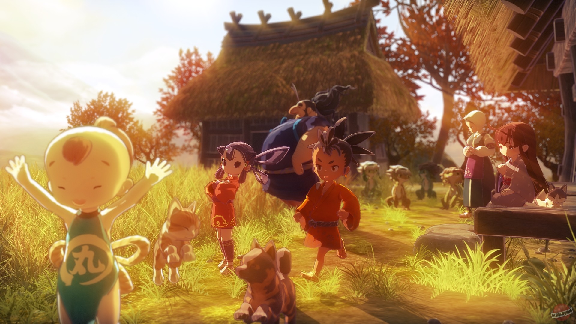 Скриншот из игры Sakuna: Of Rice and Ruin - 37