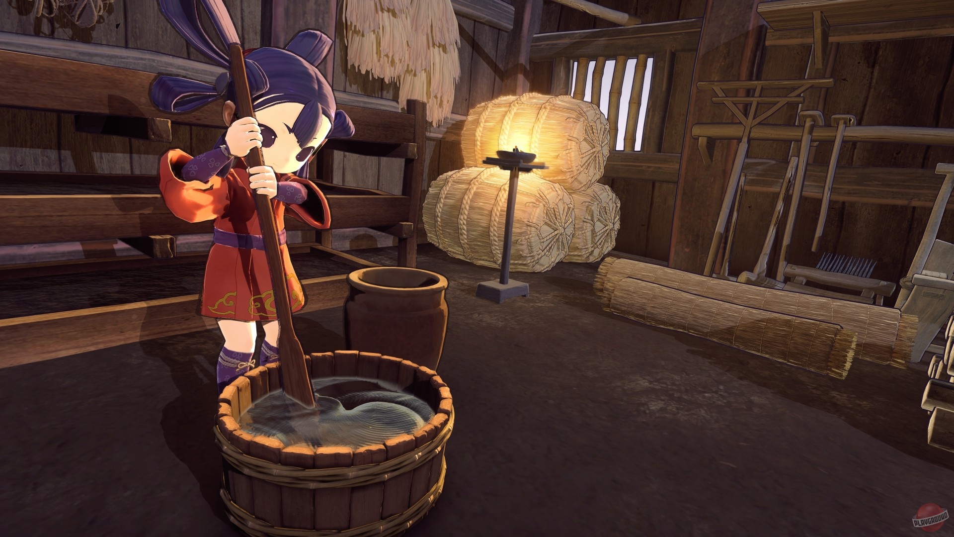 Скриншот из игры Sakuna: Of Rice and Ruin - 45