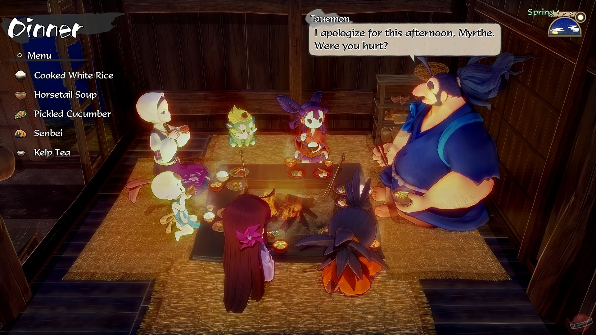 Скриншот из игры Sakuna: Of Rice and Ruin - 49