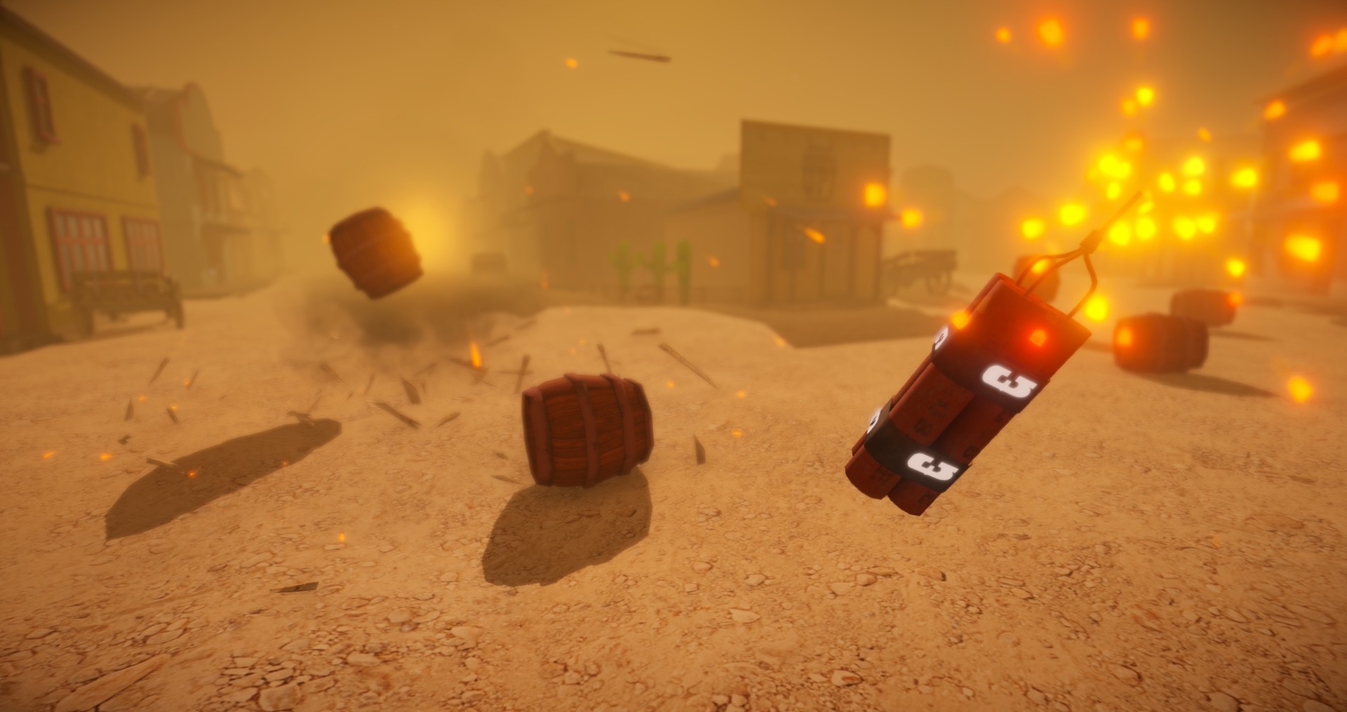 Скриншот из игры Barrels Up - 1