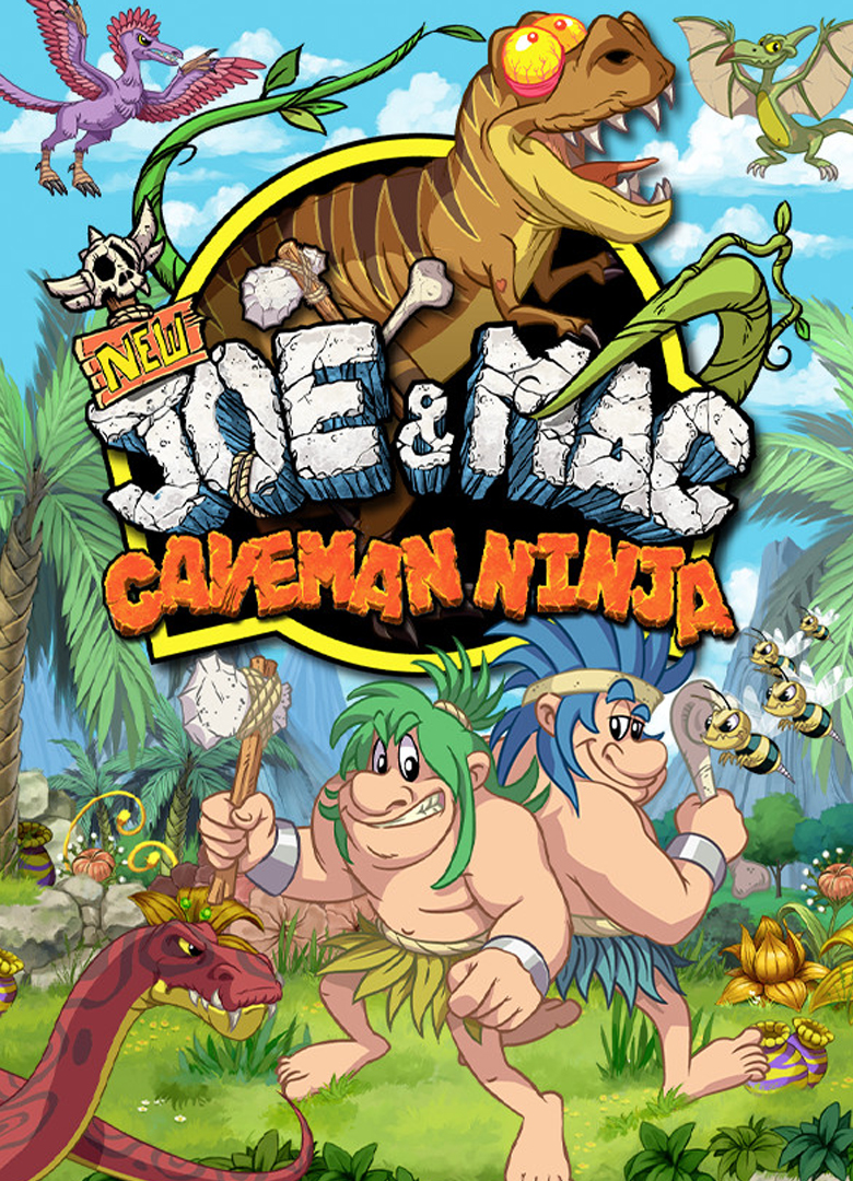 Обложка игры Joe & Mac: Caveman Ninja