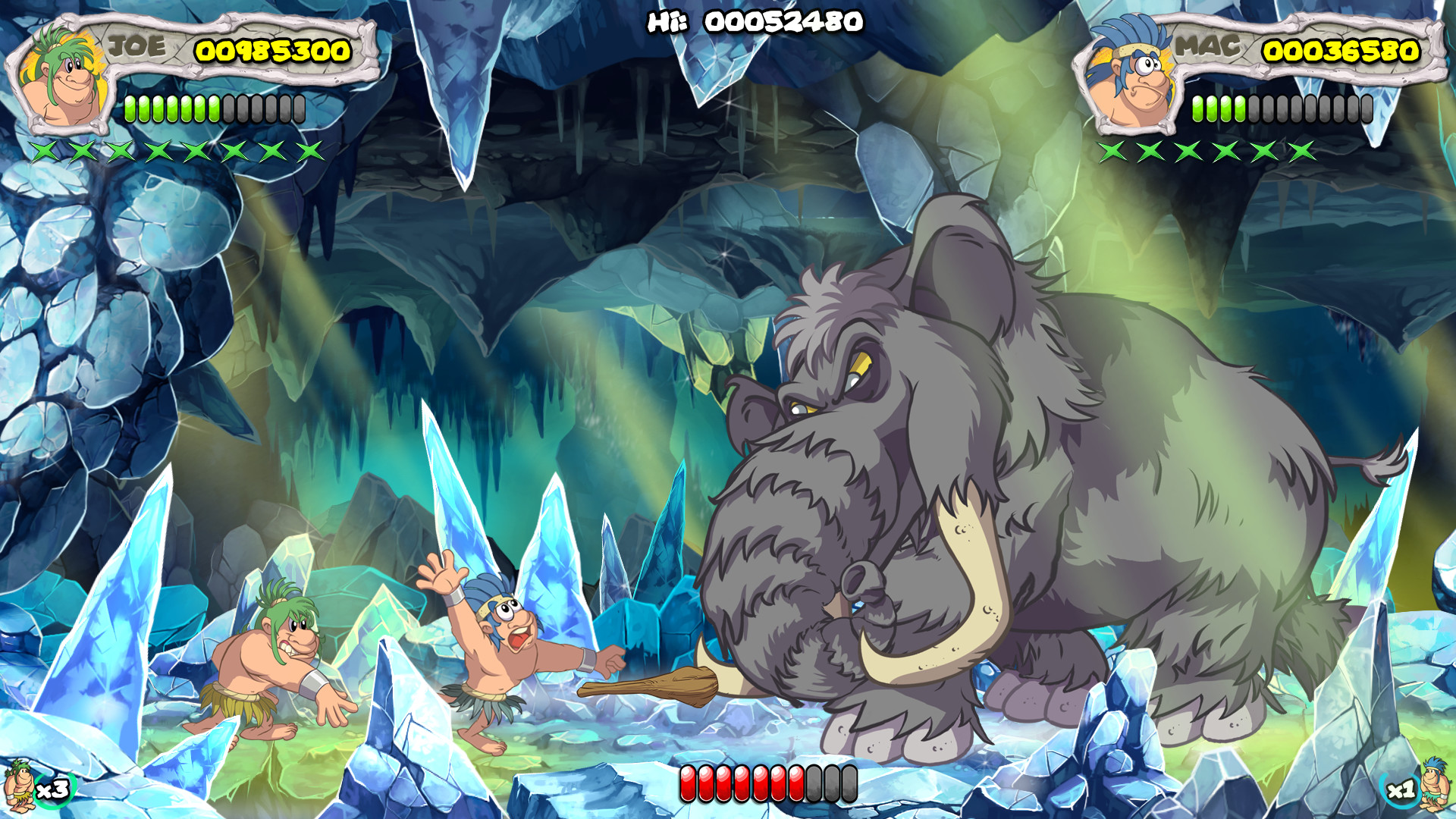 Скриншот из игры Joe & Mac: Caveman Ninja - 44