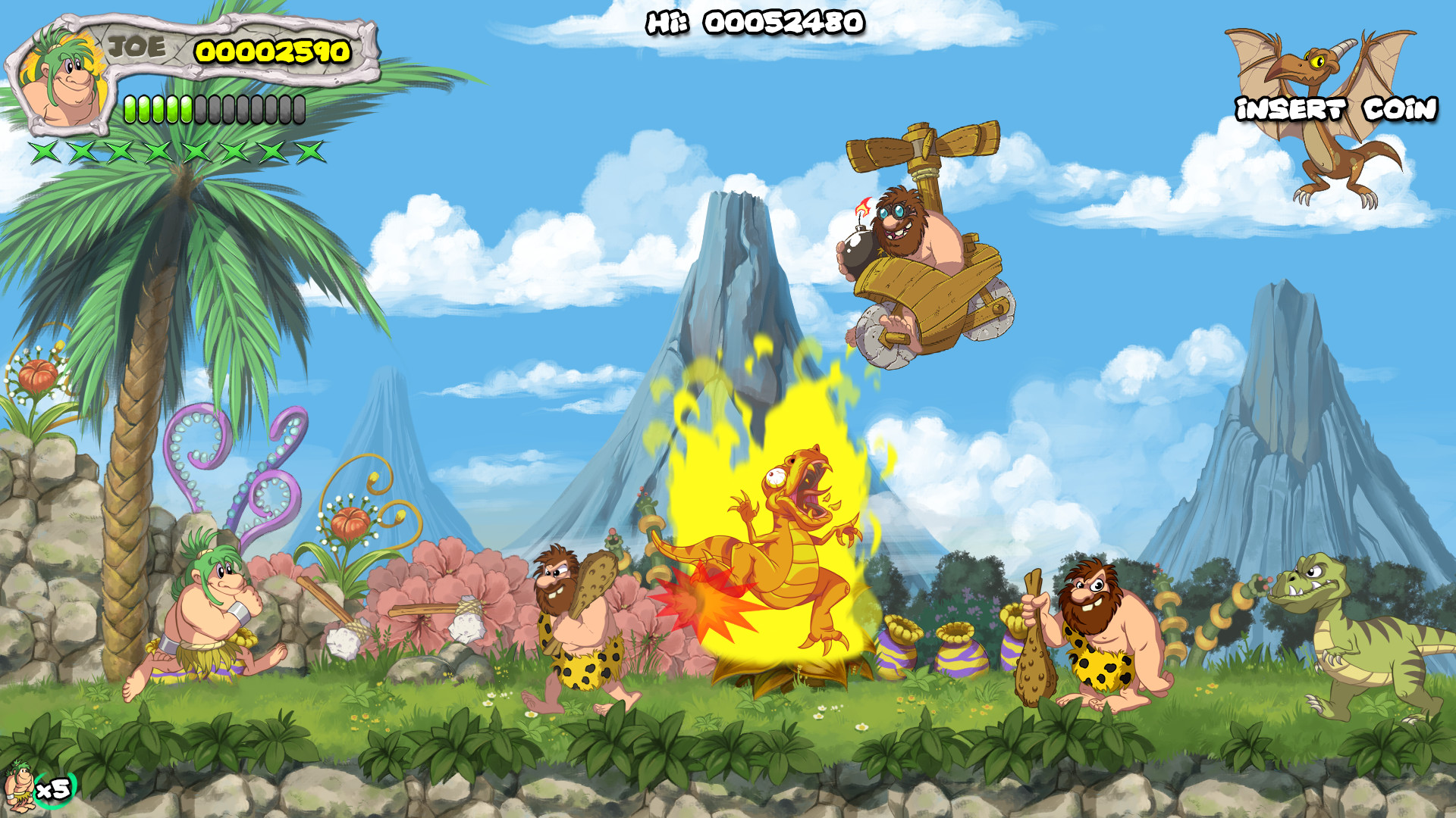 Скриншот из игры Joe & Mac: Caveman Ninja - 40