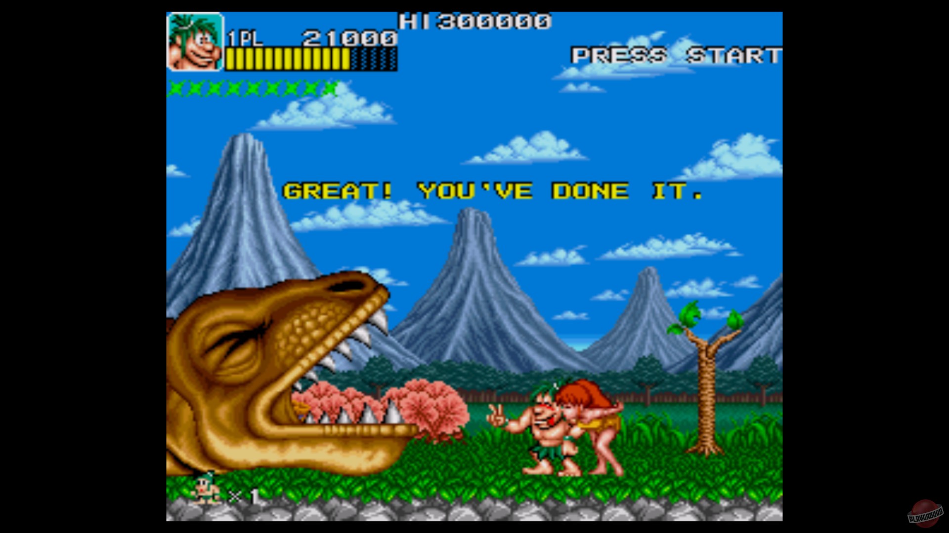 Скриншот из игры Joe & Mac: Caveman Ninja - 32