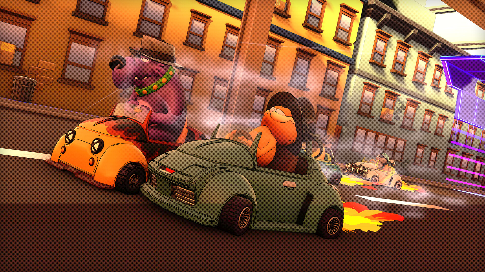 Скриншот из игры Garfield Kart 2 - All You Can Drift - 13