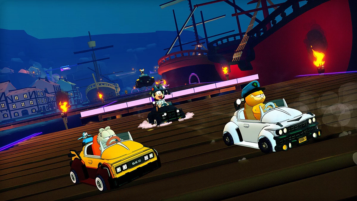 Скриншот из игры Garfield Kart 2 - All You Can Drift - 3