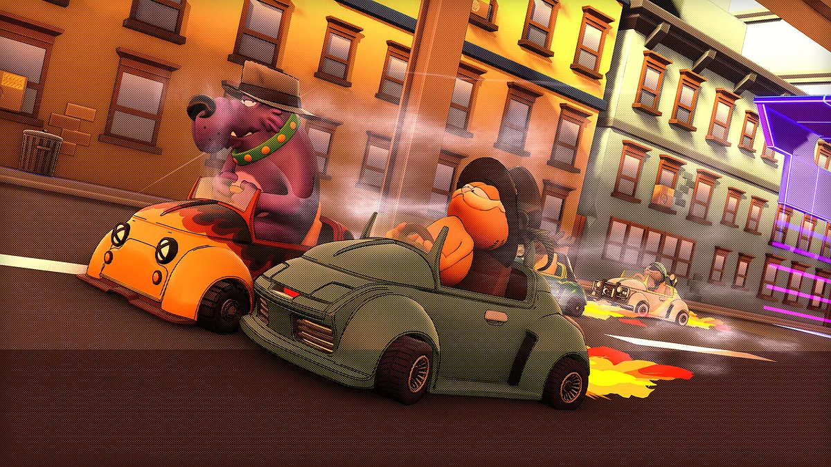 Скриншот из игры Garfield Kart 2 - All You Can Drift - 8