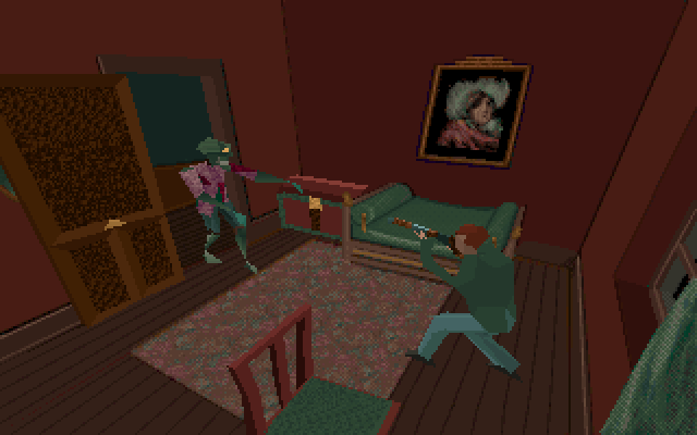 Скриншот из игры Alone in the Dark - 64