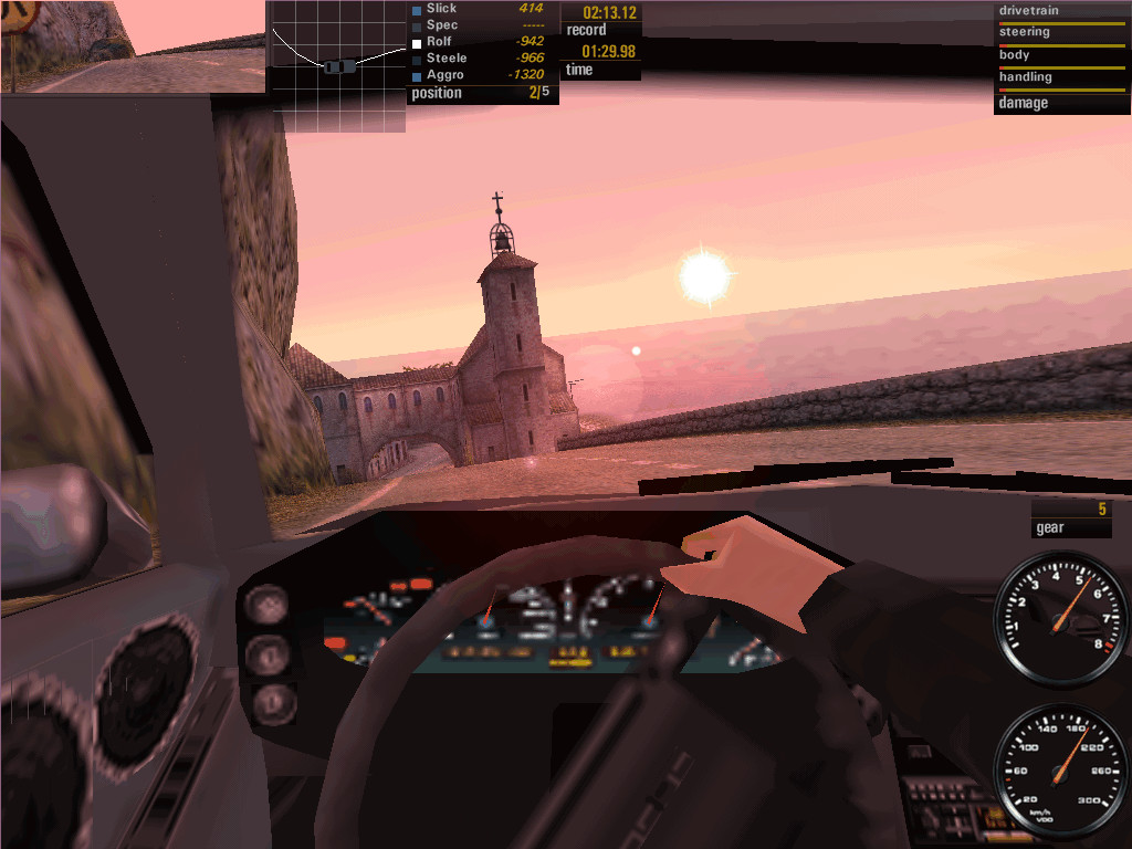 Скриншот из игры Need for Speed: Porsche Unleashed - 2