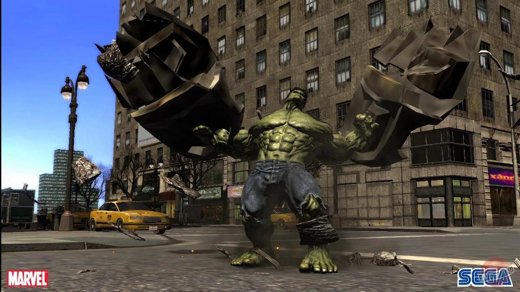 Скриншот из игры The Incredible Hulk - 13