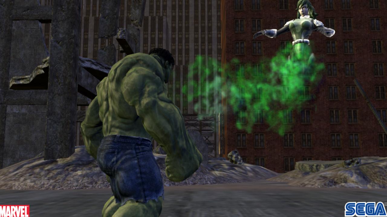 Скриншот из игры The Incredible Hulk - 6