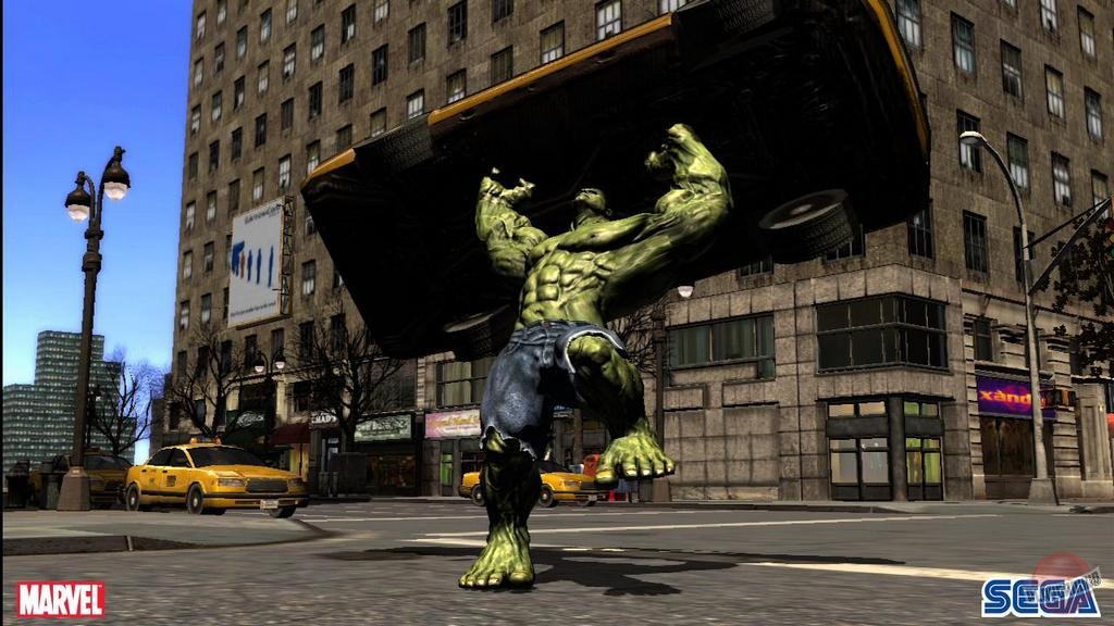 Скриншот из игры The Incredible Hulk - 8